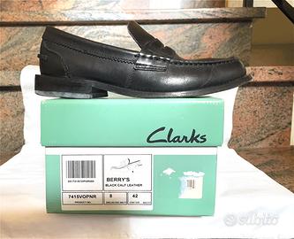 Clarks mocassini eleganti neri