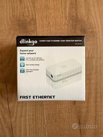 Switch di Rete  D-Link GO-SW-5E 5 Porte Nuovo