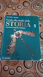 libro scolastico Guida studio della storia 5