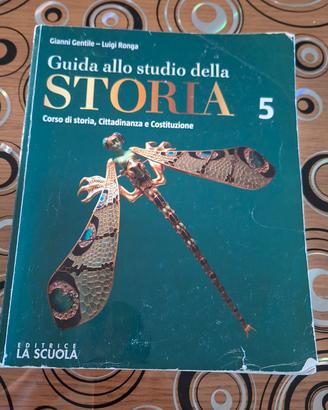 libro scolastico Guida studio della storia 5