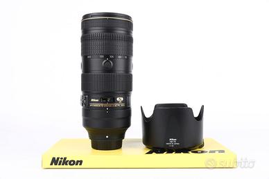 Nikon 70-200mm f2.8 E FL ED VR USATO GARANTITO PER