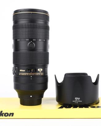 Nikon 70-200mm f2.8 E FL ED VR USATO GARANTITO PER