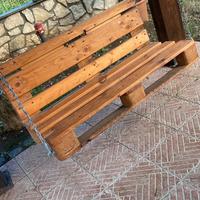 dondolo in legno artigianale 