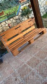 dondolo in legno artigianale 