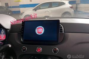 Car Tablet Android CarPlay Per Fiat 500 Abarth