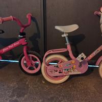due biciclette bambina 