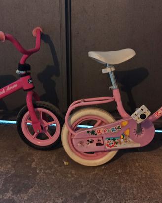 due biciclette bambina 