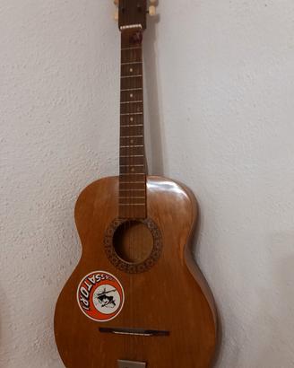 CHITARRA anni 60 in legno vintage 