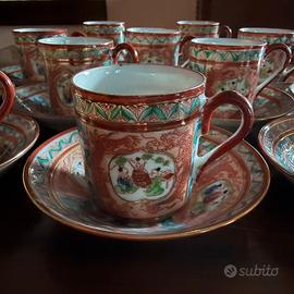 Servizio da caffè Green China per 12