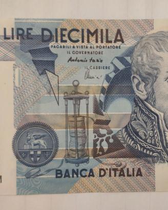 10000 lire FDS Volta 1984