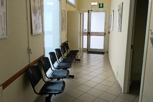 Stanza in centro di medicina sportiva