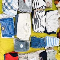 Lotto vestiti bimbo da 1 a 4 mesi