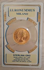 Sterlina oro
