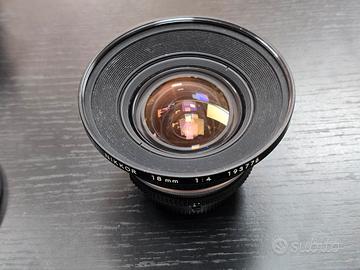 Nikkor 18mm f4 analogico