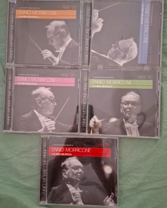 Lotto di 5 CD La Mia Musica di Ennio Morricone, ch