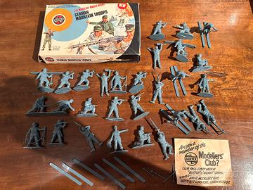 Airfix German mountains troops soldatini vintage