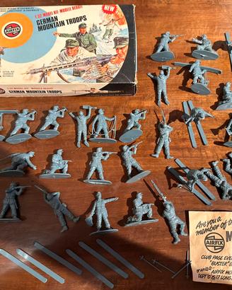 Airfix German mountains troops soldatini vintage