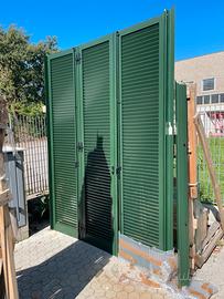 Persiane in alluminio nuove scontate