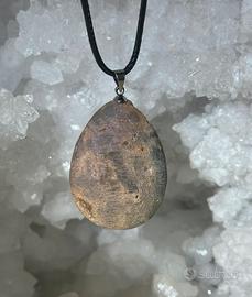 Ciondolo agata geoduzica