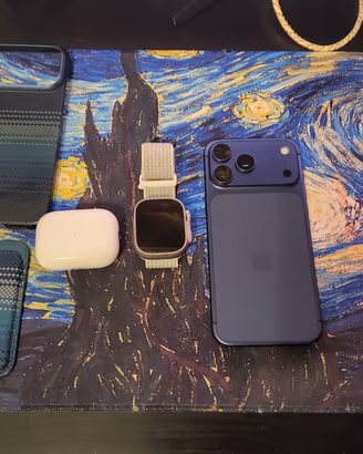 iphone 17 pro max 512 + watch ultra + airpods2pro