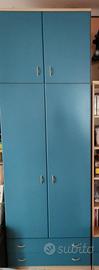 Armadio  doppia anta , più cassettiera.