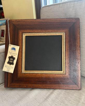 Album fotografico con cornice in legno