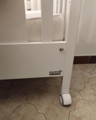 culla Erbesi con orsetto bianco 
