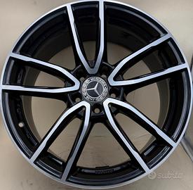 4 cerchi lega mercedes a b cla amg r19 lt4938