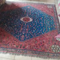 tappeto orientale annodato a mano 