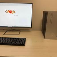 Computer fisso completo con schermo 27”