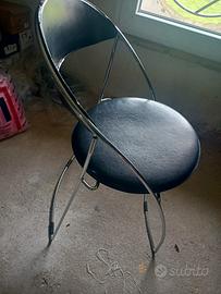 3 sedie pieghevoli vintage Bauhaus