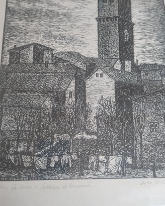 Litografia di Dino Villani