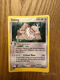 slaking 12/109 holo ex rubino zaffiro eng pokemon