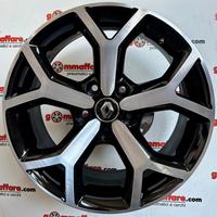 4 cerchi lega renault kadjar kangoo r17 lt4036