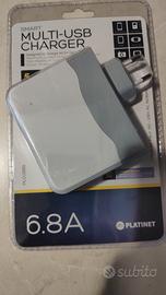 Caricabatterie multi-USB intelligente Platinet.