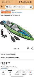 canoa 2 posti 