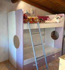 Letto a ponte 3 posti