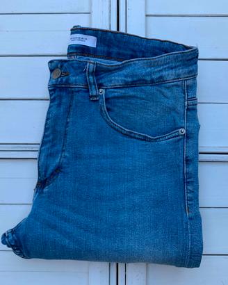 Jeans Uomo Zara Tg. 46 Denim Slim Fit Skinny