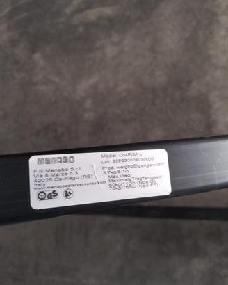 Staffe 500X MENABO comprese di baule FARAD