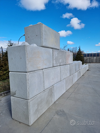 Blocchi in calcestruzzo prefabbricati tipo legoblo