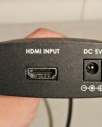 convertitore adattatore splitter HDMI full HD