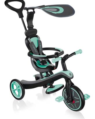 Triciclo Globber explorer trike 4in1 deluxe teal