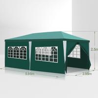 GAZEBO PER ESTERNI NUOVO NELLA CONFEZIONE