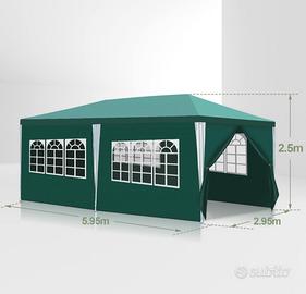 GAZEBO PER ESTERNI NUOVO NELLA CONFEZIONE