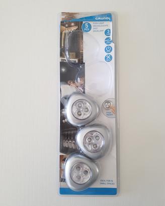 Set 3 luci adesive Grundig 