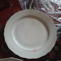 servizio Royal Tognana porcellana bianca filo oro