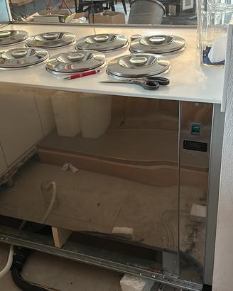 Frigo gelati a pozzetto 8+8