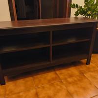  2 mobili da soggiorno colore marrone wenge 