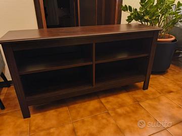  2 mobili da soggiorno colore marrone wenge 