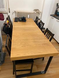 Tavolo Ikea Tarsele 80x150/200